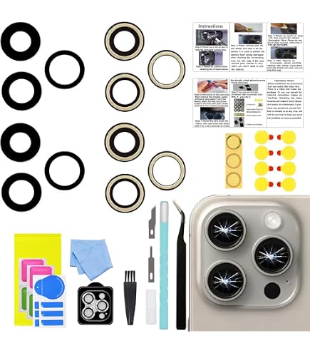Amazon.com: Risidamoy for iPhone 15 Pro Max Camera Replacement